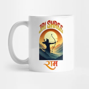 Jai Shree Ram Shirt I Ram Temple Tshirt I Hindu Shirts I Jai Shree Ram Shirt I  Indian God I Ram Navami I God Ram T-Shirt l Desi Mug